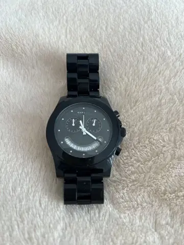 Marc by Marc Jacobs 크로노그래프 블랙 남성/여성