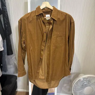 GAP 브라운 긴팔 셔츠 S