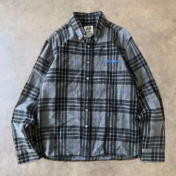 LUZ e SOMBRA 체크 플란넬 셔츠