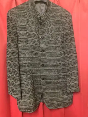 마오 칼라 수트 L