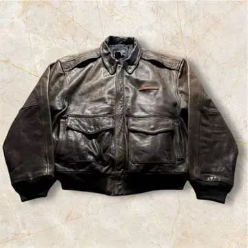 AVIREX 가죽 자켓 A2