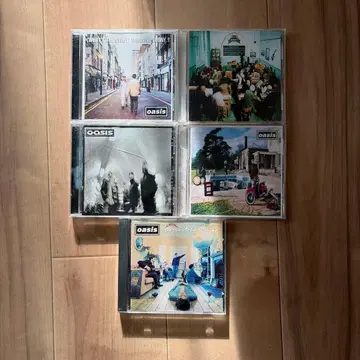 Oasis 오아시스 CD 5장 세트