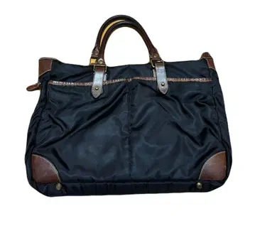 남성용 비즈니스 백 나일론 블랙