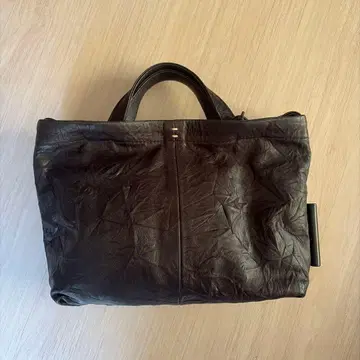 genten 루쏘 가죽 네이비 그레이 SS