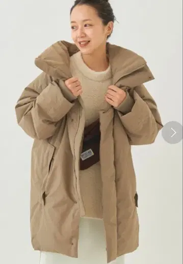 plage [ HAKUU ] SP LIGHT/W 다운 코트