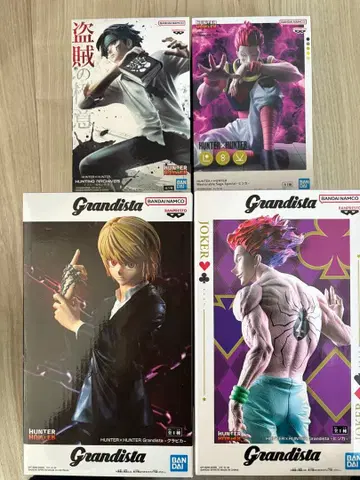 H x H 헌터헌터 피규어 크라피카 히소카 클로로 단장 세트