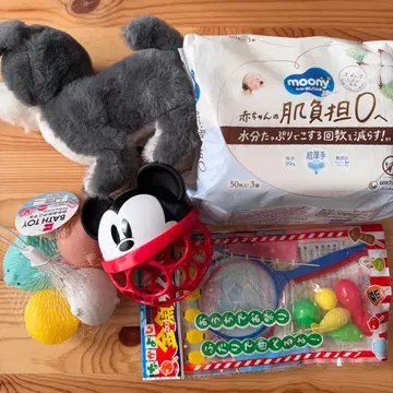 moony 기저귀 150매입 완구 세트