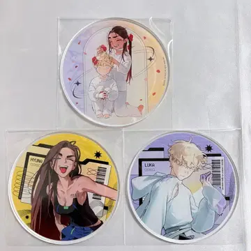 에이 스테 에이리언 스테이지 루카 현아 아크릴 코스터 묶음 판매