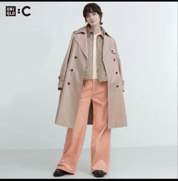 유니클로C 코듀로이 와이드 팬츠 허리 70cm