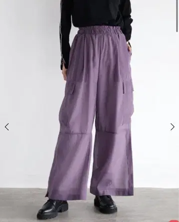 RADIATE 라디에이트 시어 퍼플 워크 카고 팬츠