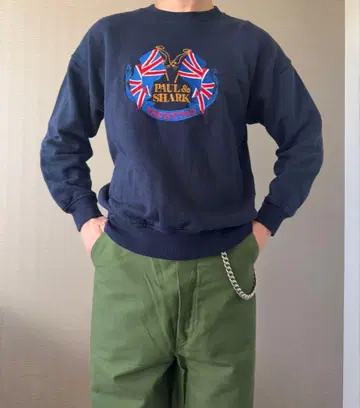 이탈리아제 PAUL&SHARK 맨투맨 트레이닝복 폴&샤크