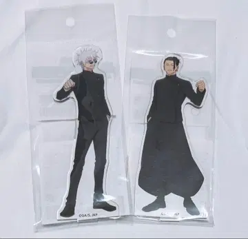 점페스 주술회전 아크릴 스탠드 고죠 사토루 게토 스구루