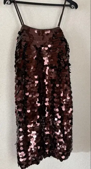 구제 의류 스팽글 원피스