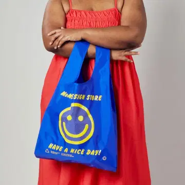 [ MOMAxBAGGU ] Recycled Nylon Tote Bag