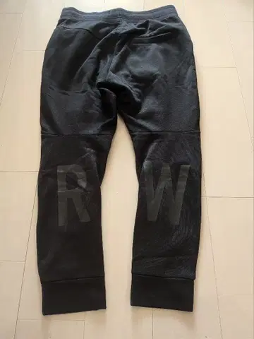 블랙 RW 조거 팬츠