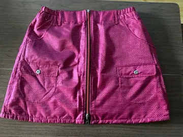 블랙 앤 화이트 리버서블 스커트