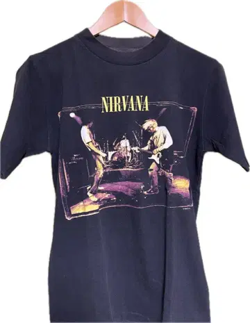 90's 당시 물 닐바나 Nirvana 티셔츠