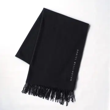 Daniel Wellington 로고 자수 머플러 머플러