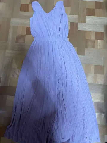 ROYAL PARTY 연보라 슬리브리스 살로펫