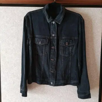 다크 블루 데님 자켓