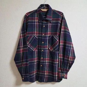 빅맥 플란넬 셔츠