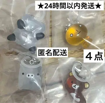 산엑스 마스코트 참 메지루시 액세서리 타레판다 등 4점