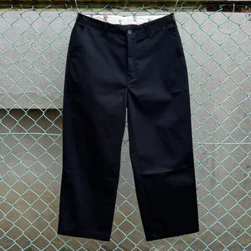 유니버설 오버롤 UNIVERSAL OVERALL 블랙 치노 팬츠