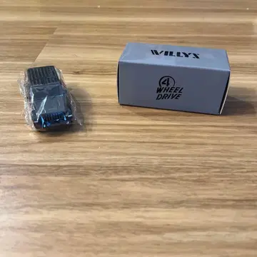 WILLY'S 4 Wheel Drive 미니카 블랙 jeep