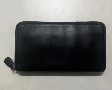 [ GANZO ] 간조 GUD2 라운드 지퍼 장지갑/블랙