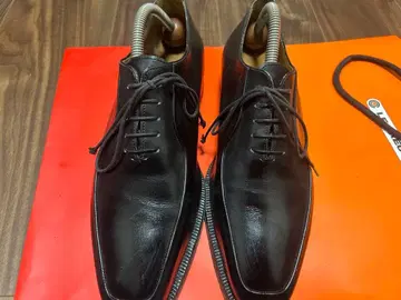 블랙 가죽 비즈니스 슈즈