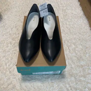 [새상품]AureZ(아큐어즈) 펌프스 24.5cm 블랙