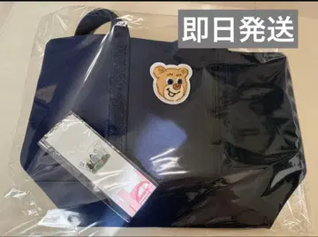 올드 테디 와펜 토트백 네이비