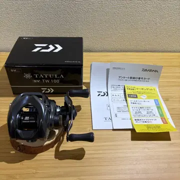 [ 미사용 새상품 ] 25 타투라 SV TW 100 다이와 배스