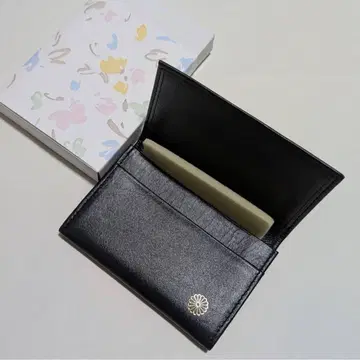 [ 당일 발송 ] 황궁 한정판 명함지갑 블랙 소가죽