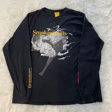 FR2 x ONE PIECE SANJI 원피스 상디 롱T XL