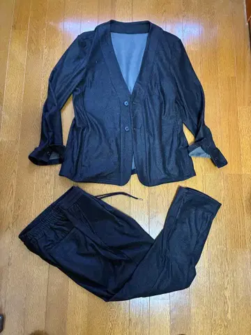 TOKYO RUN! 블랙 파자마 수트 사이즈 L M 정도 셋업 수트