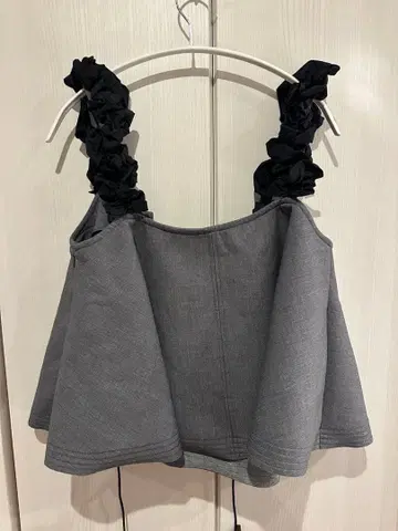 MAISON SPECIAL Flower Strap 2way Tops