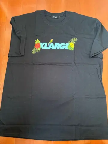 XLARGE 블랙 T셔츠 오키나와 한정판