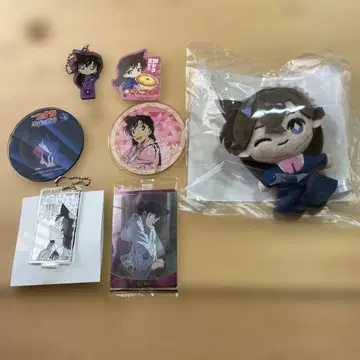명탐정 코난 캐릭터 굿즈 세트 유미란(모리 란) 컬렉션