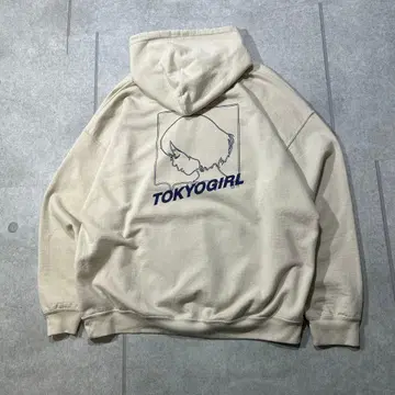 WWW. TOKYO GIRL 도쿄걸 그래픽 후드티 빅