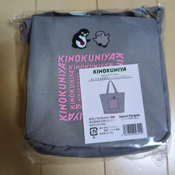 KINOKUNIYA Suica 펭귄 에코백 그레이