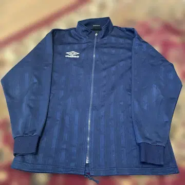 엄브로 umbro 지퍼 후드티 네이비