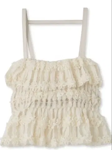 LILY BROWN 튤 뷔스티에 상의