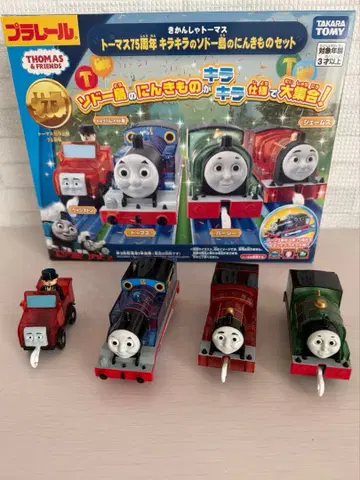 토마스 75주년 반짝이는 소도섬의 인기쟁이 세트
