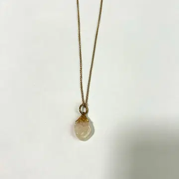골드 드롭형 펜던트 목걸이