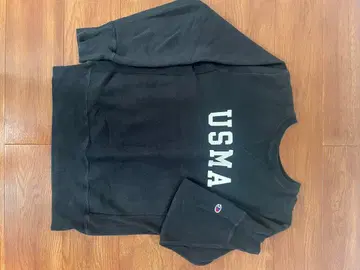 Champion USMA 블랙 맨투맨 L 사이즈