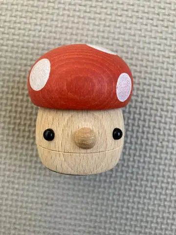 코마무구 도토리 버섯 나무 완구