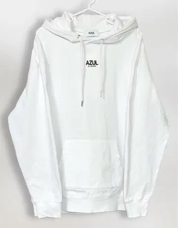 AZUL BY MOUSSY 후드티 흰색 L 오버 사이즈