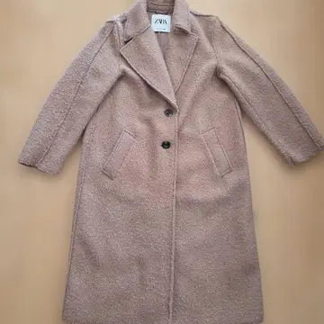 ZARA 베이지 롱 코트