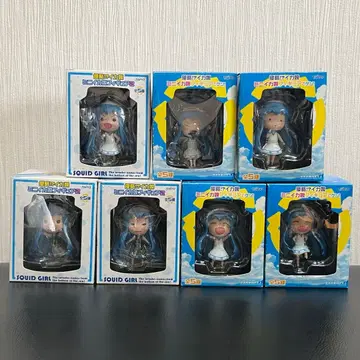 침략!? 오징어 소녀 미니 피규어 세트